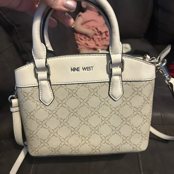 Nine West Beige and Cream Crossbody Bag - Picture 2 of 8
